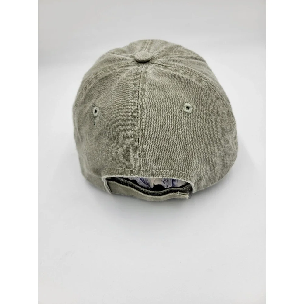 Disney‎ Parks Mickey Mouse Olive Green Baseball Hat Cap Adult Size